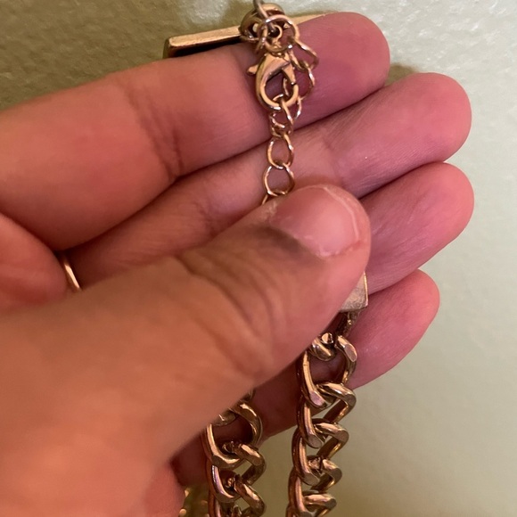 Vintage Greek Key Pattern Gold and Silver Jewelry Set - Picture 7 of 11